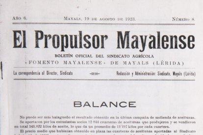 oficis perduts. Batent en una era de Maials damunt d’un diable.