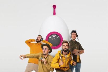 Com sona. La companyia va presentar al CaixaForum Lleida A cau d’orella, una mescla de jazz i música popular.