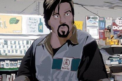 waking life. Pel·lícula existencialista nord-americana del 2001 en què tots els processos ja són digitals.