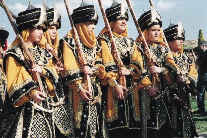 selfie. La desfilada és molt espectacular, però abans i després també es poden veure imatges molt divertides.