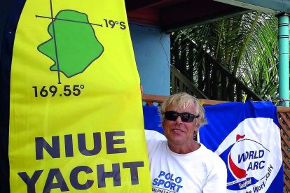 el vaixell. El ‘Lluiton’ ha estat un dels herois de la volta al món, ja que va haver de sortejar grans onatges durant la travessa.