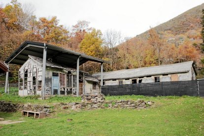 Estat actual de l'Hospital de Cartró de la Vall Fosca.