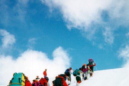 La muntanya. Les sortides a la muntanya  per gaudir de la natura són activitats essencials en els escoltes.