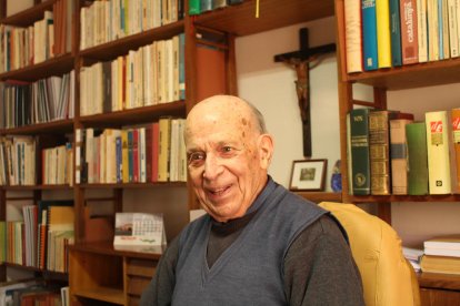 Pare Joan Ribalta: “He viscut l’exili i el franquisme però el moment polític actual és dels pitjors”