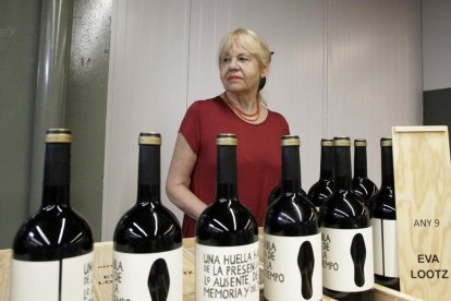 Eva Lootz: “És fantàstic poder intervenir expressament per un espai com la Vinya dels Artistes”