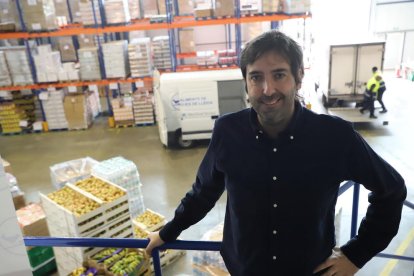 Oriol Berenguer: “La pandèmia ha disparat un 40 per cent els usuaris del Banc dels Aliments”