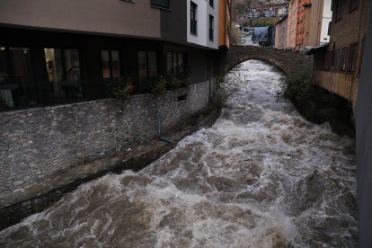 El río Valira a su paso por Andorra.
