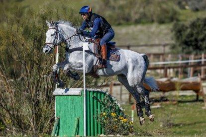 El genet de Mollerussa va participar a l’Estatal amb el cavall Eventing de Fay, que debutava en aquesta competició
