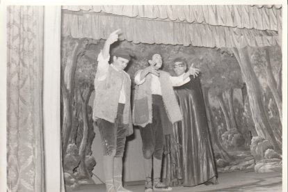 Una escena d’‘Els Pastorets’ als anys setanta.