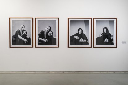 Cures. Sessió de fotos amb Marina Abramiovic, una de les artistes performers més importants del món.