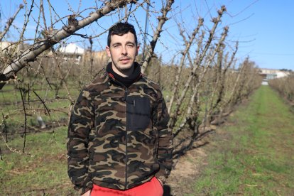 Vista des de Tiurana del pantà de Rialb, al Segre, que acumula més aigua que fa un any.