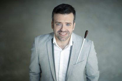 Oriol Sans és director d’orquestra i professor de la Universitat de Wisconsin-Madison