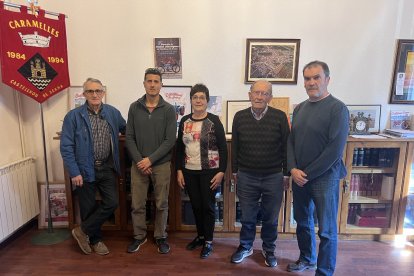Llorenç Borràs, David Jordán, Genoveva Baró, Antoni Balagué i Andreu Balagué. - GERARD HOYAS