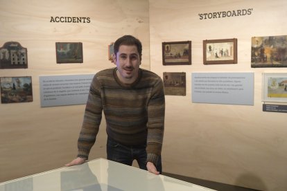 Josep Roca. És el comissari de la mostra del Museu de Lleida