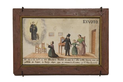 Com una auca. Alguns exvots semblen quasi una auca, un còmic, un storyboard o un guió il·lustrat.