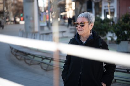 Conxita Navarro. Després d’una infantesa en una escola dominada per la doctrina nacionalcatòlica es va despendre de les creences imposades.