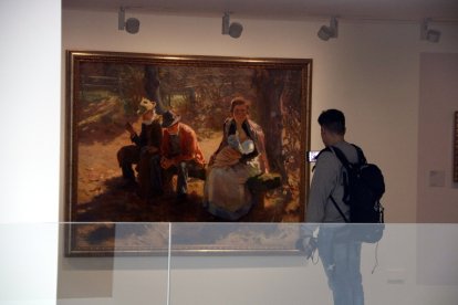 Un quadre de Jaume Morera exposat al nou Museu Morera