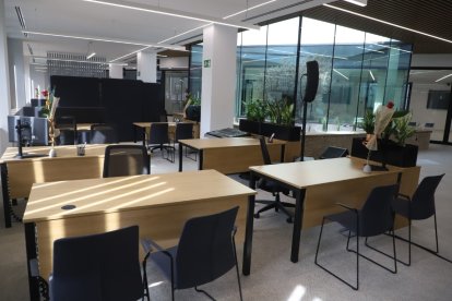 Així són els pisos de la nova seu del Col·legi de Metges de Lleida