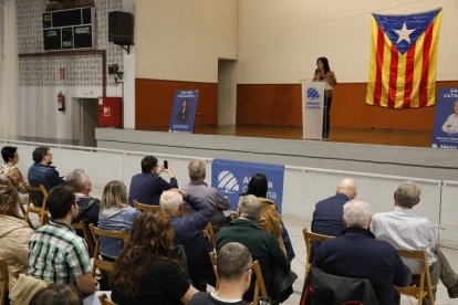 Sílvia Orriols congrega a unas 200 personas en Lleida
