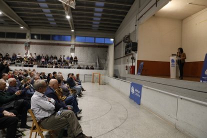 Sílvia Orriols congrega a unas 200 personas en Lleida