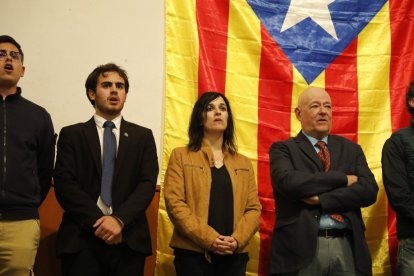Sílvia Orriols congrega a unas 200 personas en Lleida