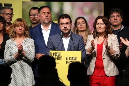 Compareixença d'ERC per valorar els resultats electorals