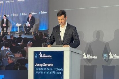 El president de la Trobada, Josep Serveto.