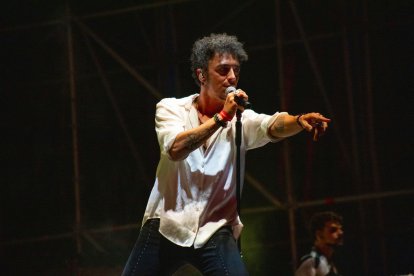 La nit va arrancar amb el rock alternatiu dels biscaïns Shinova. - GERARD HOYAS