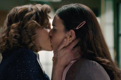 Primer beso de 'Mafin'.
