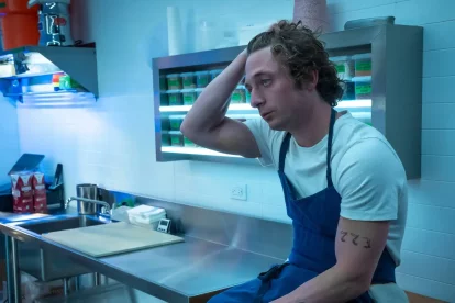 Jeremy Allen White en la sèrie The Bear.