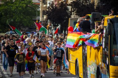 Desfilada de l'Orgull a Lleida