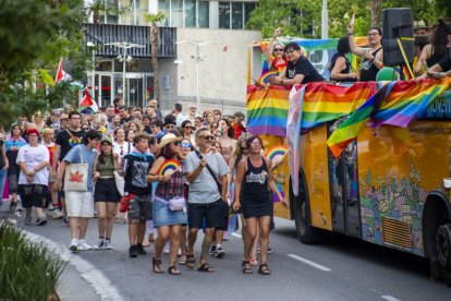 Desfilada de l'Orgull a Lleida