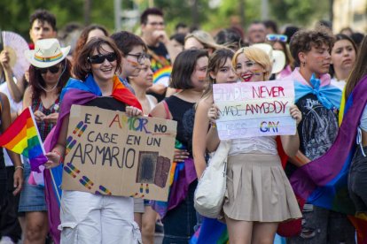 Desfilada de l'Orgull a Lleida