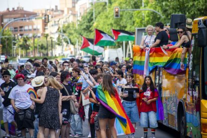 Desfilada de l'Orgull a Lleida