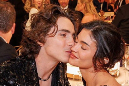 Kylie Jenner y Timothée Chalamet