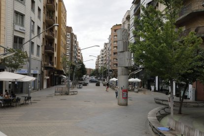 La actual plaza