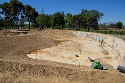 Entrada al vell càmping. Ara, la Paeria preveu que n’hi haurà un de nou.