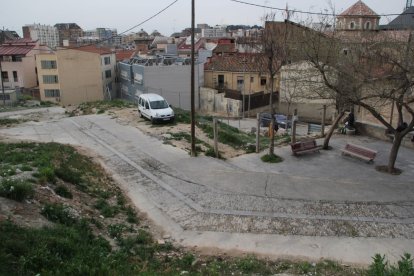Vista de la zona abans de la recuperació del Call