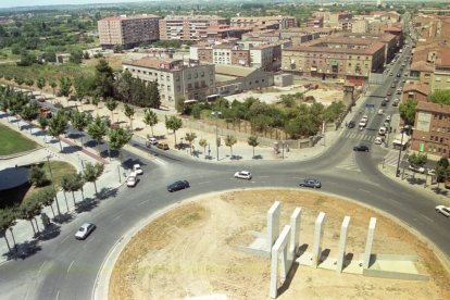 instalaciones de Cárnicas Baró, donde ahora hay bloques de pisos y el CAP. - SEGRE