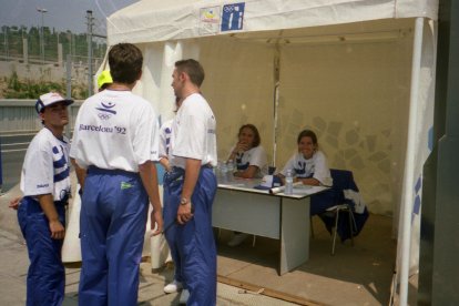 Moltes hores al sol ocupant-se de tots els detalls a BCN 92.
