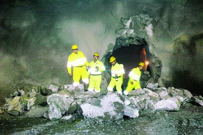 Les excavacions des de la boca nord. - LLEONARD DELSHAMS