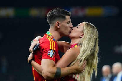 Álvaro Morata y Alice Campello.
