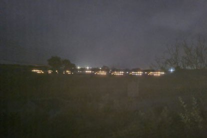 El tren estuvo parado durante 38 minutos en el ‘bypass