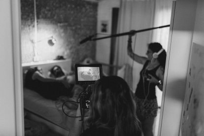 Una parella que espera un fill, el fil conductor de l’obra - CRISTINA MARTORELL