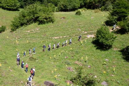 Ruta exigent. La ruta des de Salau fins al refugi del Fornet té 9,5 quilòmetres amb 1.200 metres de desnivell positius