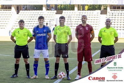 Imatges del partit entre el Lleida CF i la UE Cornellà