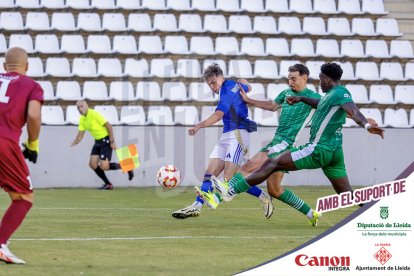 Imatges del partit entre el Lleida CF i la UE Cornellà