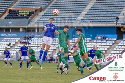 Imatges del partit entre el Lleida CF i la UE Cornellà