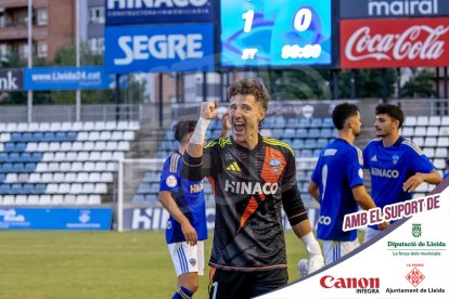 Imatges del partit entre el Lleida CF i la UE Cornellà
