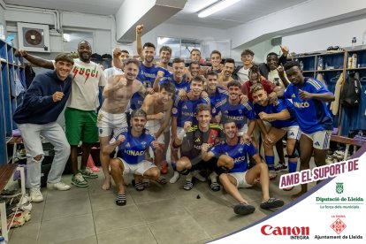 Imatges del partit entre el Lleida CF i la UE Cornellà